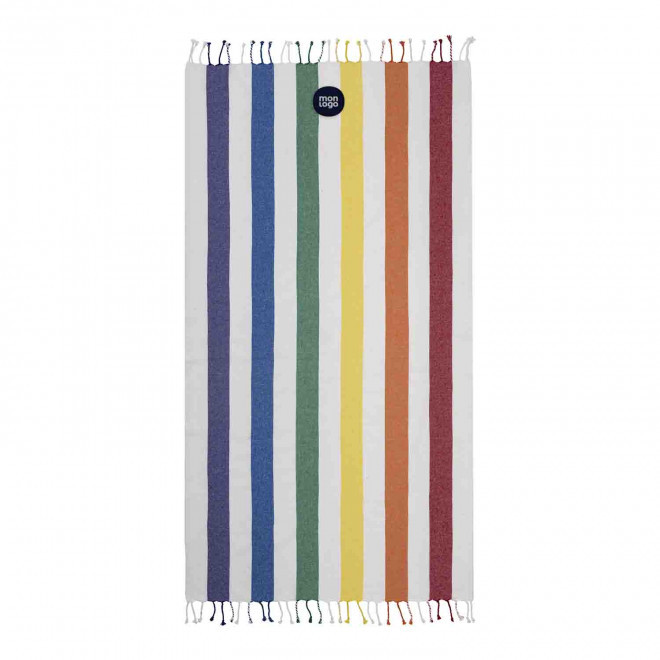 PAREO/FOUTA PERSONNALISABLE 'HORTENSE 180 RPET MULTI'