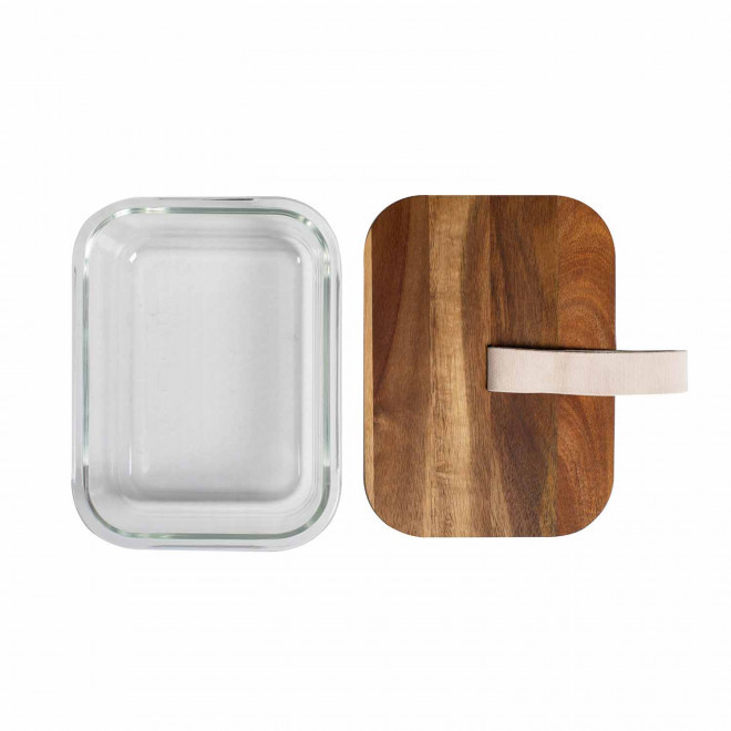 LUNCH BOX VERRE 1L PERSONNALISABLE 'PENNE ACACIA'