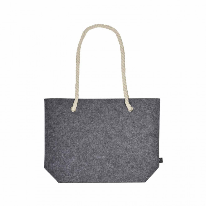 SAC DE PLAGE PERSONNALISABLE EN FEUTRINE RPET 'TALMOS'