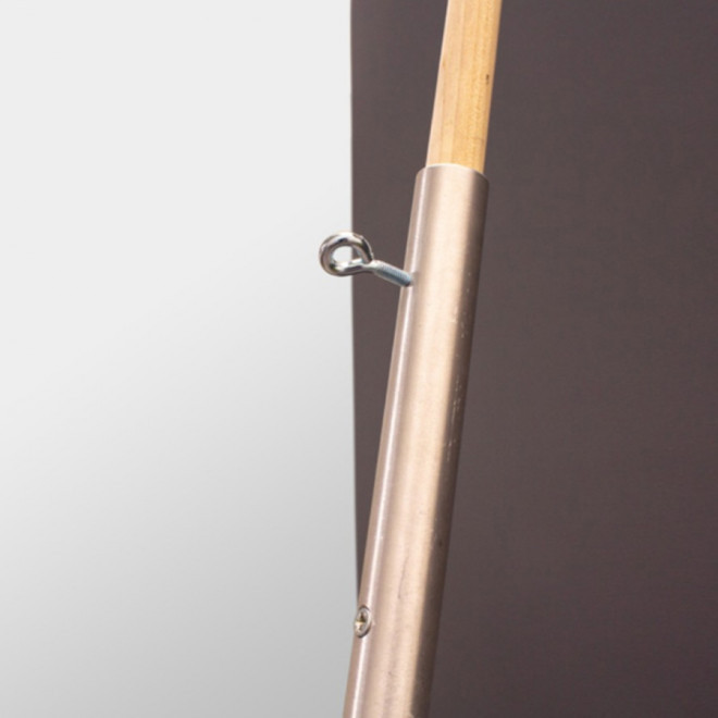 L BANNER PUBLICITAIRE EN BOIS 'REKA' 