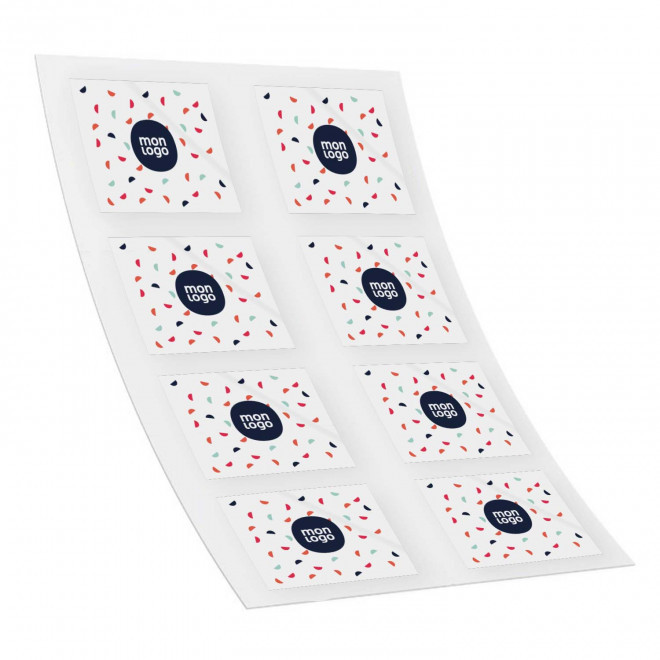 PLANCHE DE STICKERS PERSONNALISÉE 'OTTI' 25 CM²