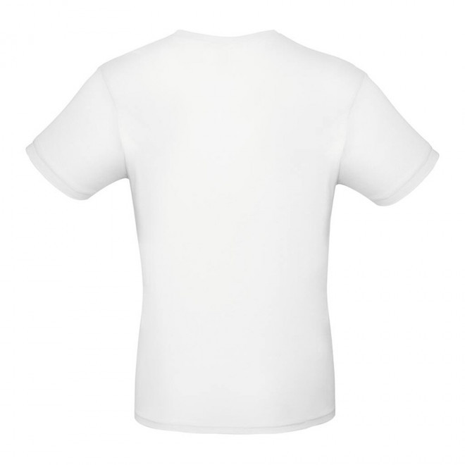 TEE SHIRT PUBLICITAIRE HOMME BLANC B&C 'PALTO'