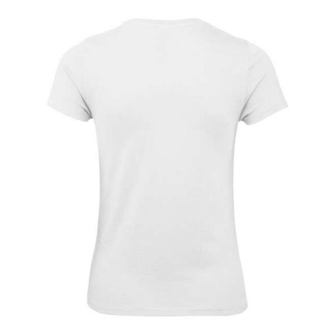 TEE SHIRT PUBLICITAIRE BLANC FEMME B&C 'PALTO'
