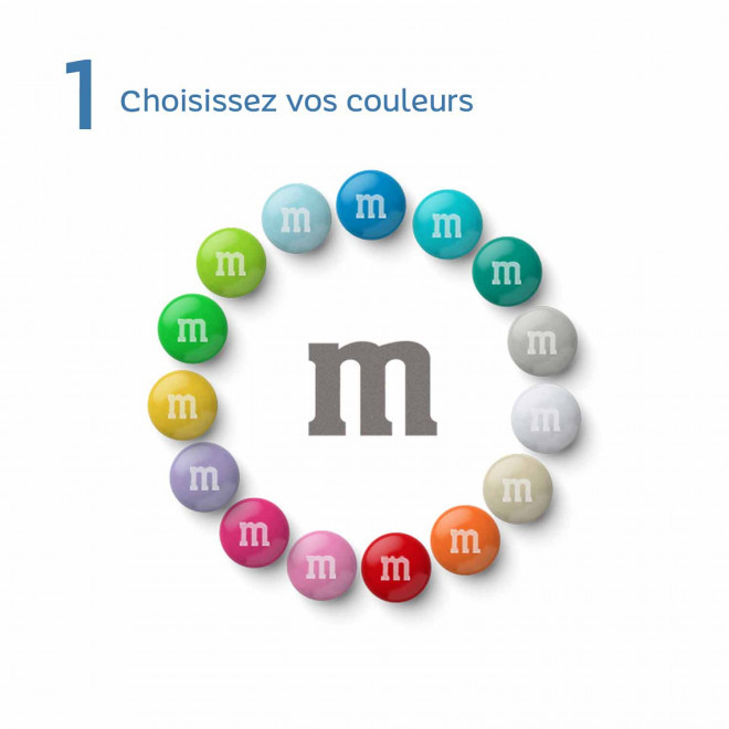 SACHET VRAC PERSONNALISABLE 1,5 KG M&Ms 