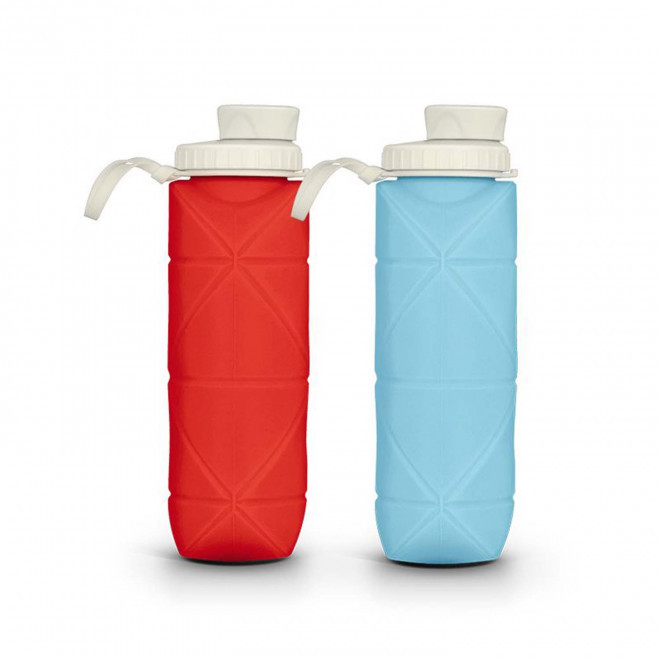 GOURDE PERSONNALISABLE SILICONE PLIABLE 600 ML 'CAMPEGGIO'