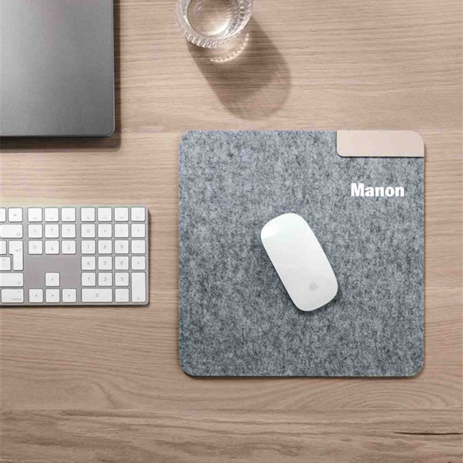 TAPIS DE SOURIS PERSONNALISABLE EN FEUTRE 'BIURO MINI'