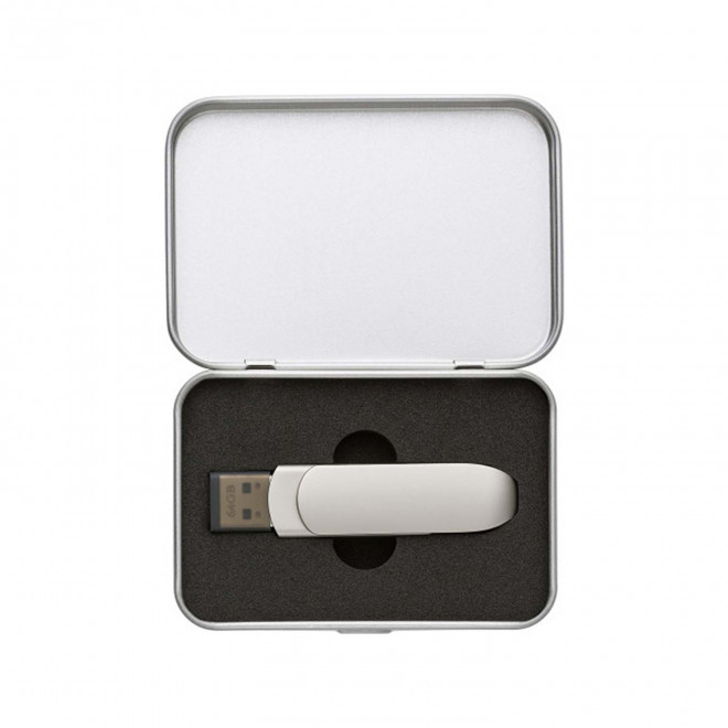 CLE USB TWIST 3.0 PERSONNALISABLE 64GO 'MITALLO DUO'