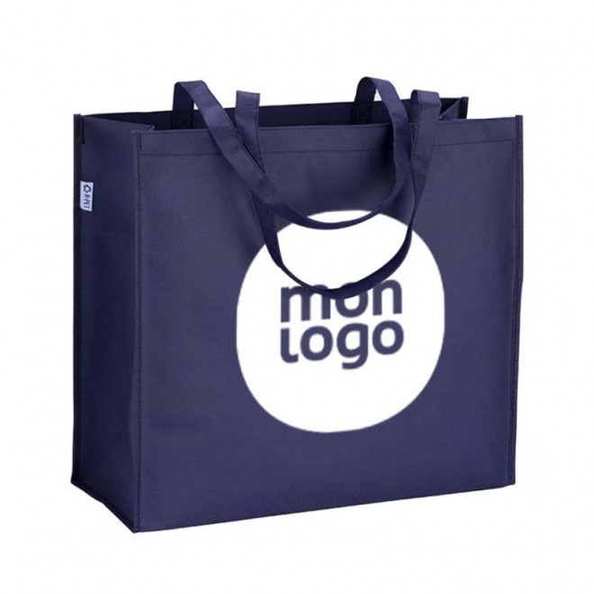 TOTE BAG PUBLICITAIRE AVEC ANSES LONGUES 'GROSSETO RPET'