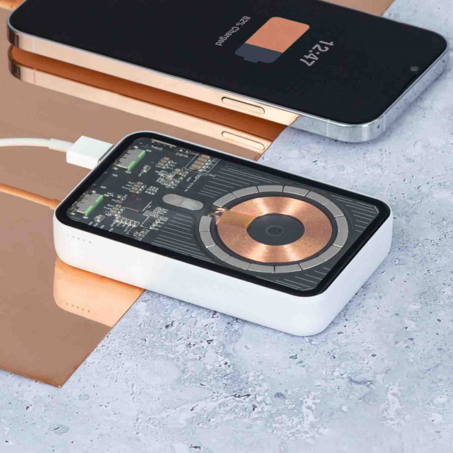 POWERBANK 5000 MAH 15W PERSONNALISABLE 'CUIVRI'