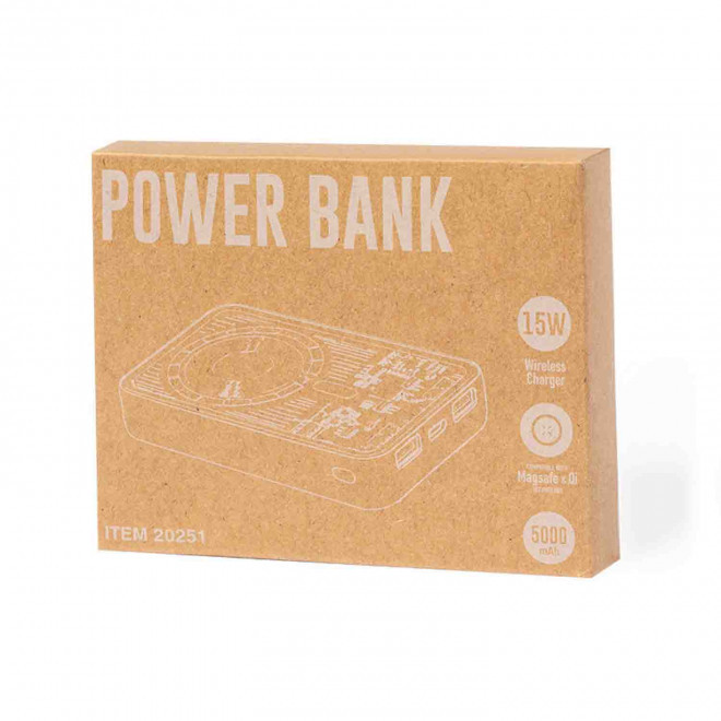 POWERBANK 5000 MAH 15W PERSONNALISABLE 'CUIVRI'