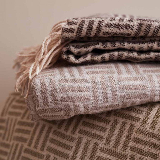 PLAID PERSONNALISÉ EN JACQUART 'DUTHIL'