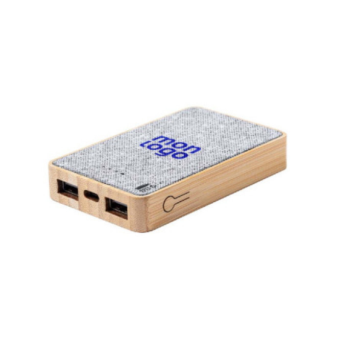 BATTERIE DE SECOURS PERSONNALISABLE RPET 5000 MAH 'TYRAL'