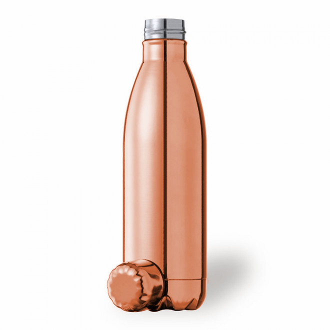BOUTEILLE PUBLICITAIRE ACIER INOX CUIVRE 790ML 'KUPARI'