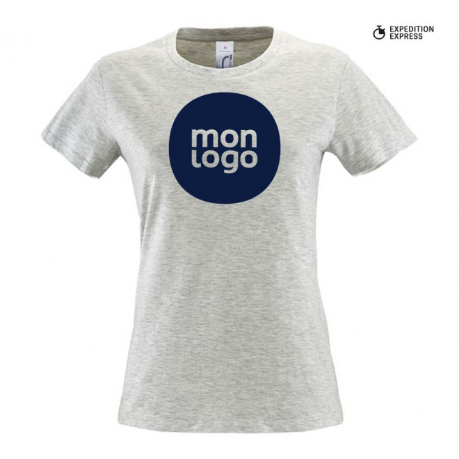 TEE SHIRT PUBLICITAIRE FEMME 'REGENT' EXPÉDITION EXPRESS 72H