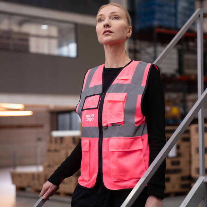 GILET DE SECURITE PERSONNALISABLE 'BERLIN'