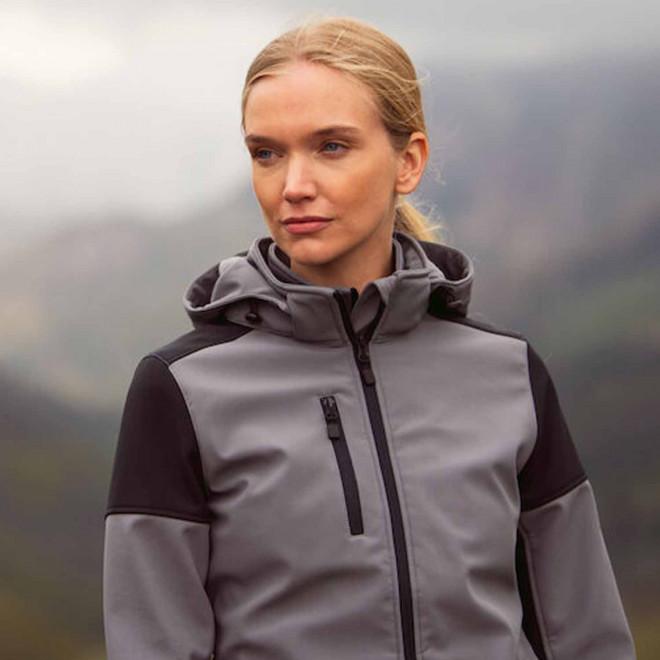 SOFTSHELL PERSONNALISABLE FEMME RPET 'PRIME SOFT'