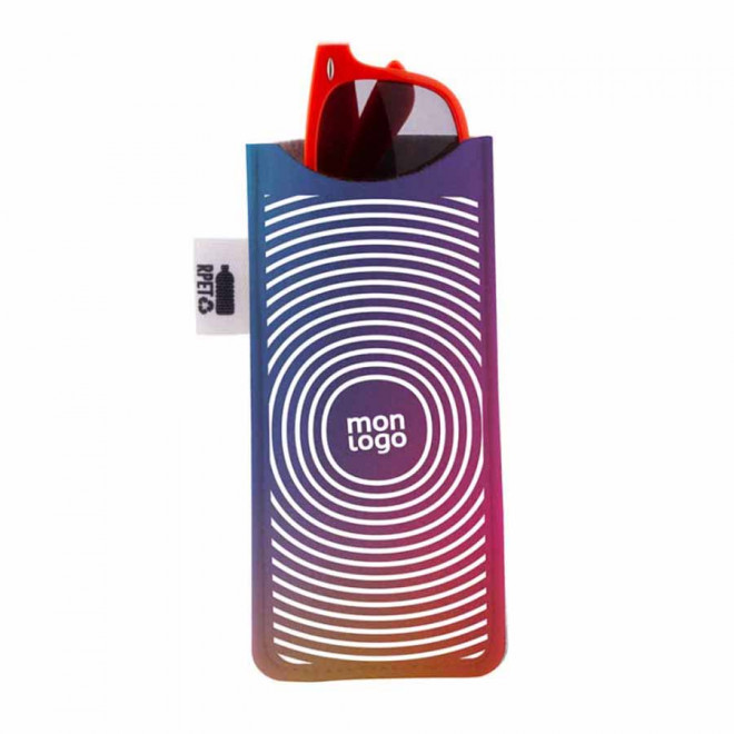 ÉTUI LUNETTES FEUTRINE PERSONNALISABLE 'BRILLU QUADRI'