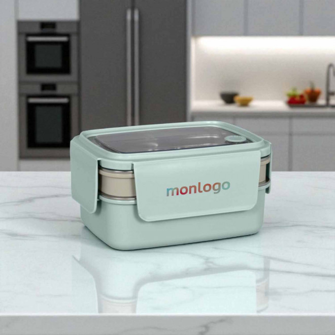 LUNCH BOX PUBLICITAIRE ISOTHERME LIVOO® 'ISOBOX' 