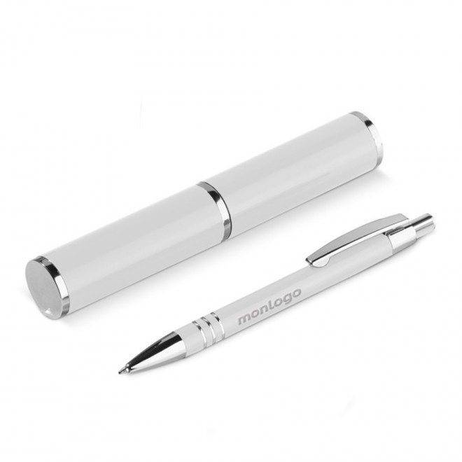 STYLO PERSONNALISÉ EN ALUMINIUM 'ROCOCO' 4J
