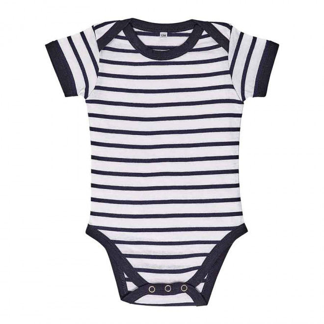 BODY PERSONNALISABLE MARINIERE BEBE 'MILES'
