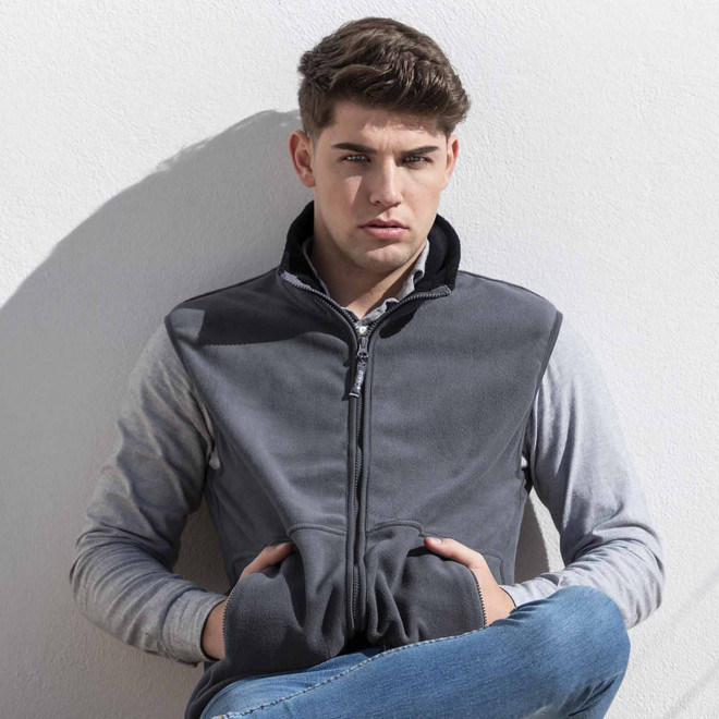 BODYWARMER POLAIRE 280G PERSONNALISABLE 'COLARI'