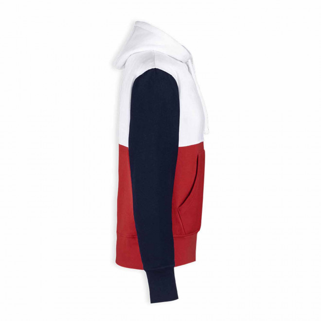 SWEAT PERSONNALISABLE MIXTE TRICOLORE 'TRIAM'