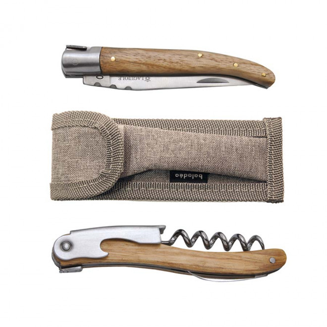 COFFRET PERSONNALISABLE 'COUTEAU ET SOMMELIER'