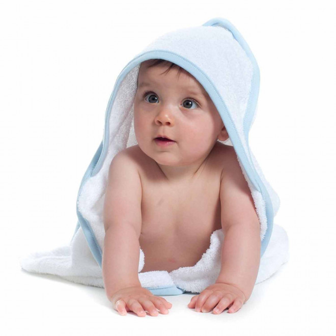 CAPE BAIN PERSONNALISABLE BEBE TOWEL CITY® 'CAPIMOU'