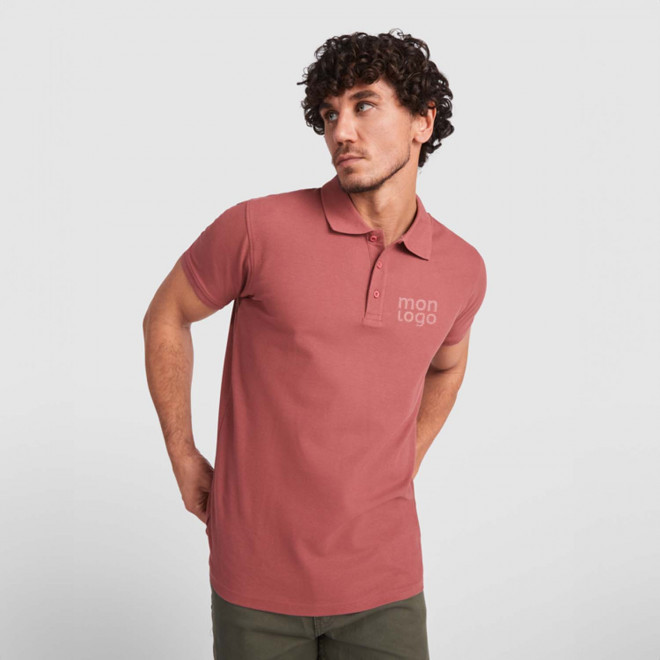 POLO PERSONNALISABLE MC HOMME 'STARLO'