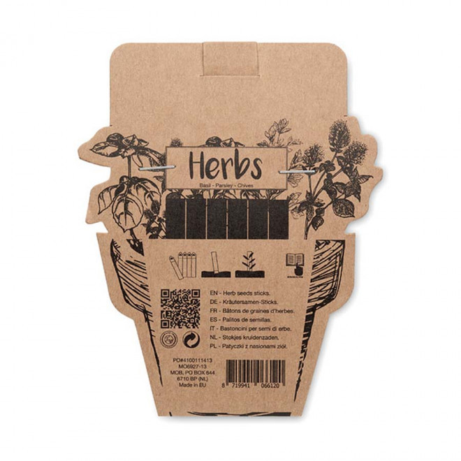 BÂTONNETS D'HERBES AROMATIQUES PUBLICITAIRES 'AROMI'