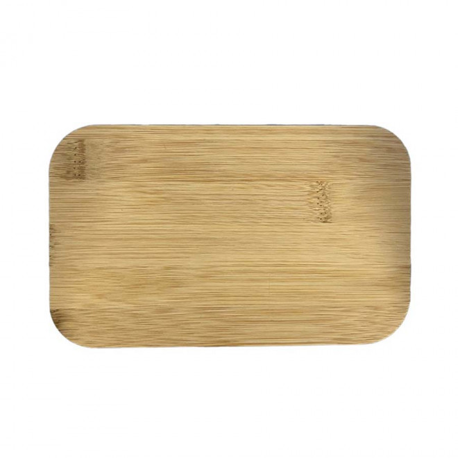 LUNCH BOX PERSONNALISABLE EN RPET AVEC COUVERTS 'COBERTA' 