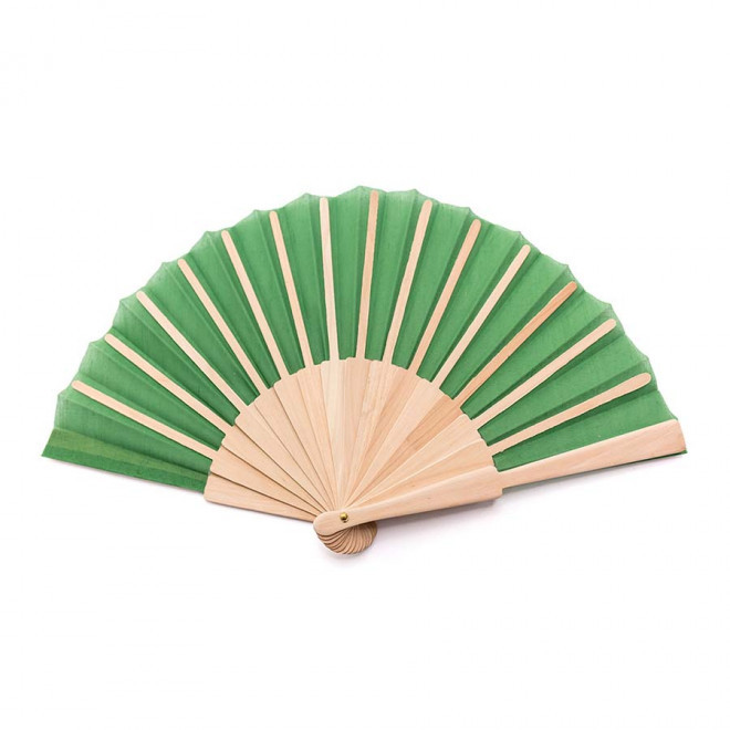 ÉVENTAIL PUBLICITAIRE EN BOIS 'FANNY WOOD'