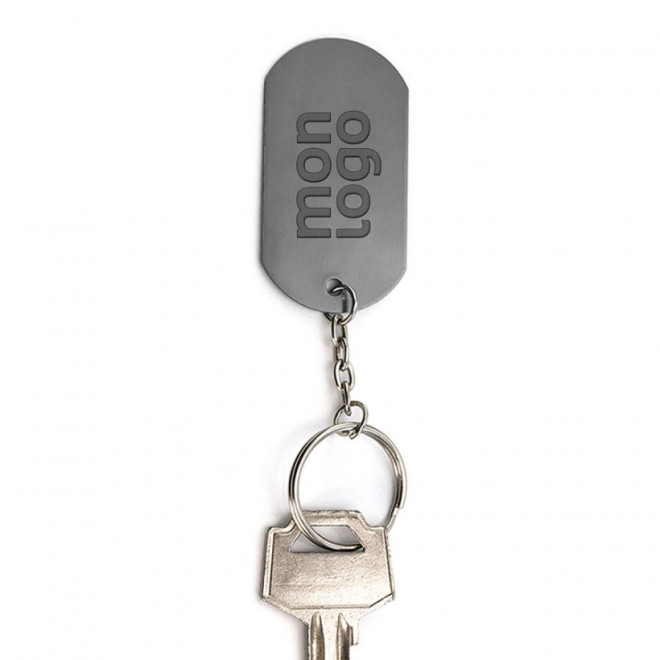PORTE CLE EN ALUMINIUM 'PLAKI'