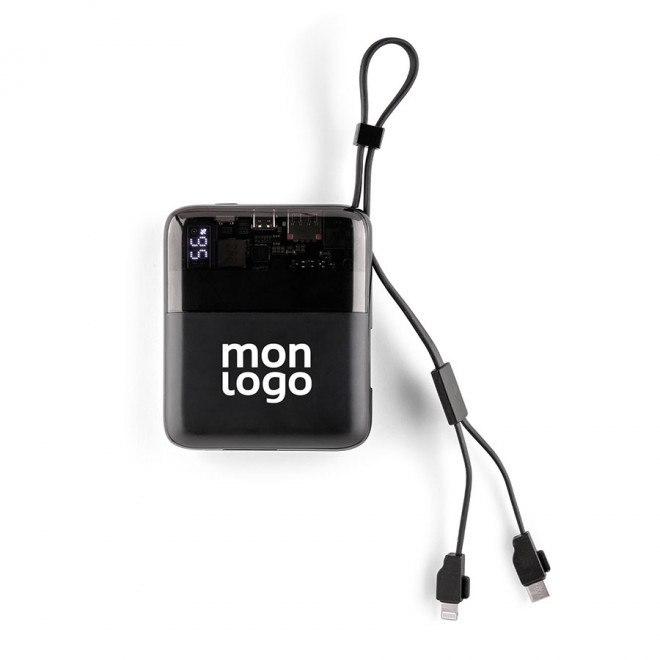 BATTERIE PERSONNALISABLE LIVOO® 10 000 MAH 20 W 'DROUAN'