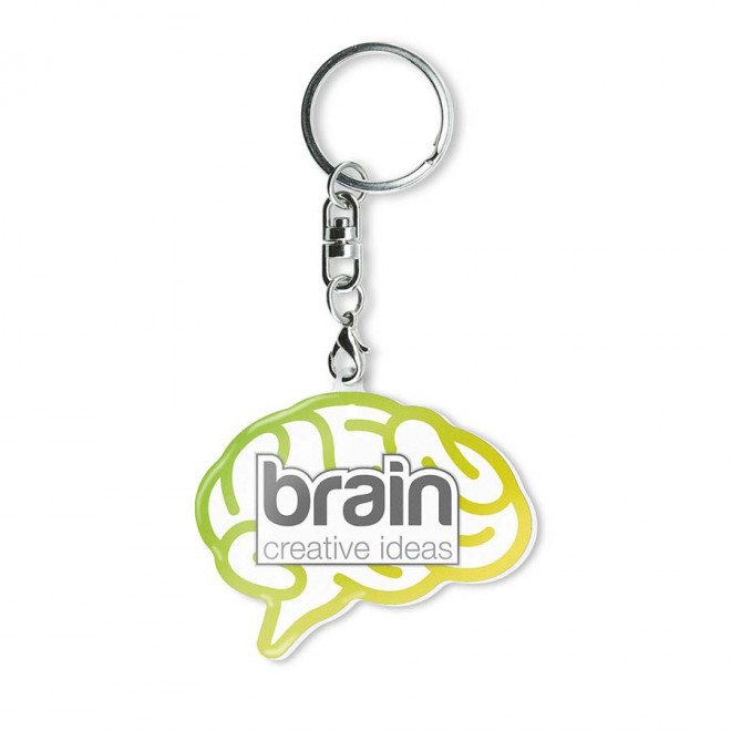 PORTE CLÉS RIGIDE PUBLICITAIRE 'MAKLY DOMING'