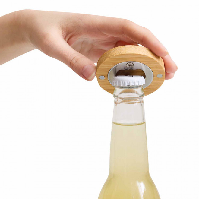 DÉCAPSULEUR MAGNÉTIQUE PERSONNALISÉ 'BOCK WOOD' 