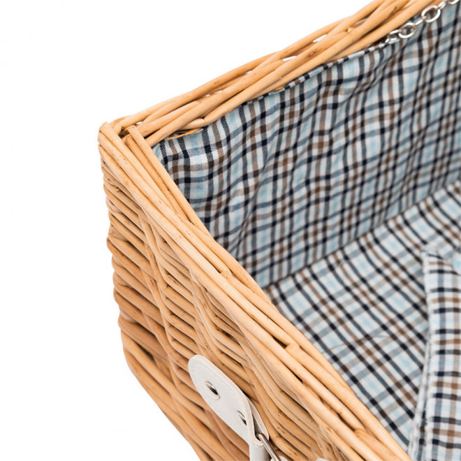 PANIER PIQUE NIQUE PERSONNALISÉ POUR 2 PERSONNES 'VIVI'