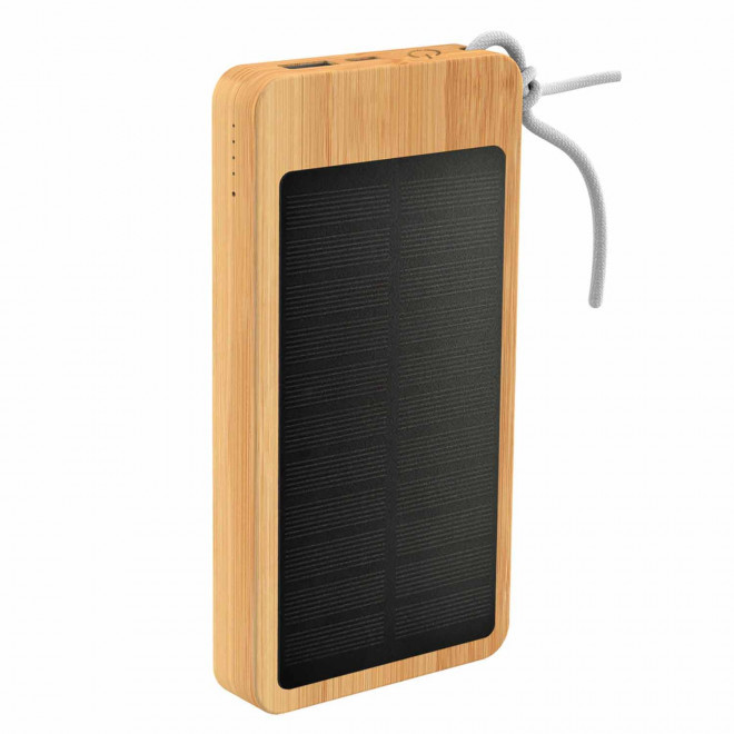 BATTERIE SOLAIRE PUBLICITAIRE 10 000 MAH LIVOO® 'FUDO'