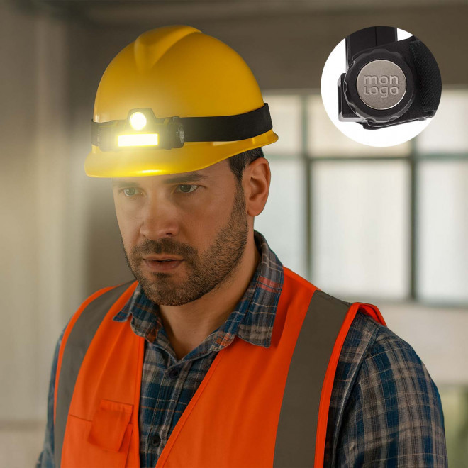 LAMPE FRONTALE PERSONNALISEE 'DUALBEAM'