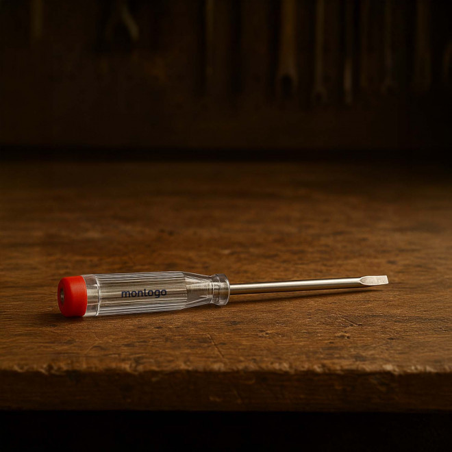 TOURNEVIS TESTEUR TENSION PERSONNALISE 'TENTIL CLEAR'