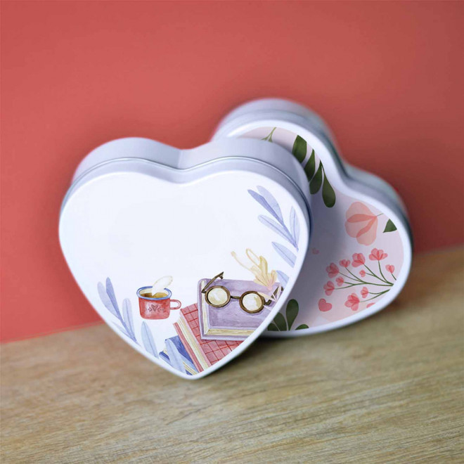 BOITE METAL SOUVENIR PERSONNALISEE 'VAL THO COEUR'