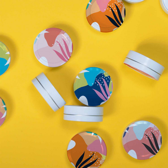 BOITE METAL SOUVENIR PERSONNALISEE 'ST TROP'