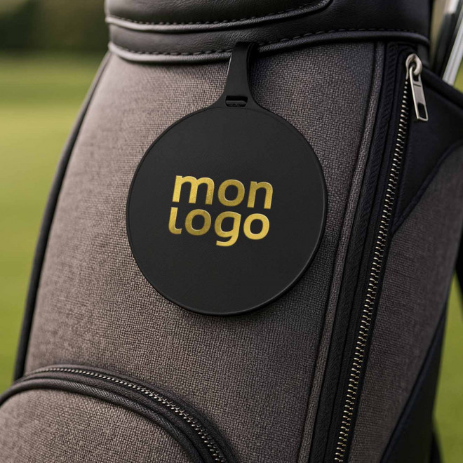BADGE SAC DE GOLF PERSONNALISE 'LUKY'