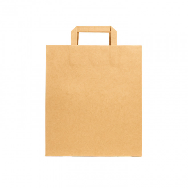 SAC KRAFT PERSONNALISE GRANDE QUANTITE 'BLANPA32X16X37'