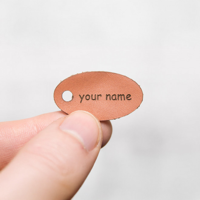 ETIQUETTE HANDTAG CADEAU PERSONNALISEE 'YORSY CUIR'