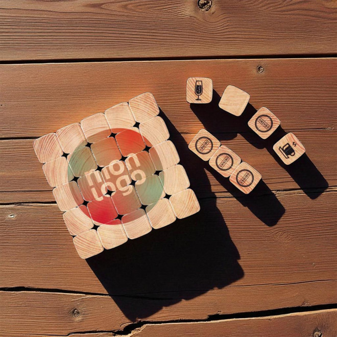 JETON FESTIVAL PERSONNALISABLE EN BOIS 'FESTYDEAL'