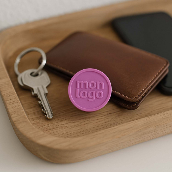 JETON PERSONNALISE EN CHEWING GUM GRAVE 'MONNET'