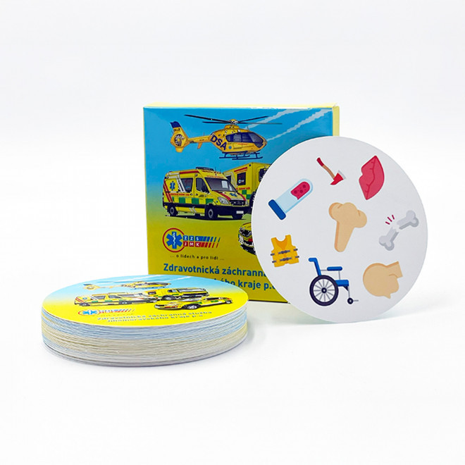 JEU CARTES RONDES PERSONNALISABLE 'DOOWY'