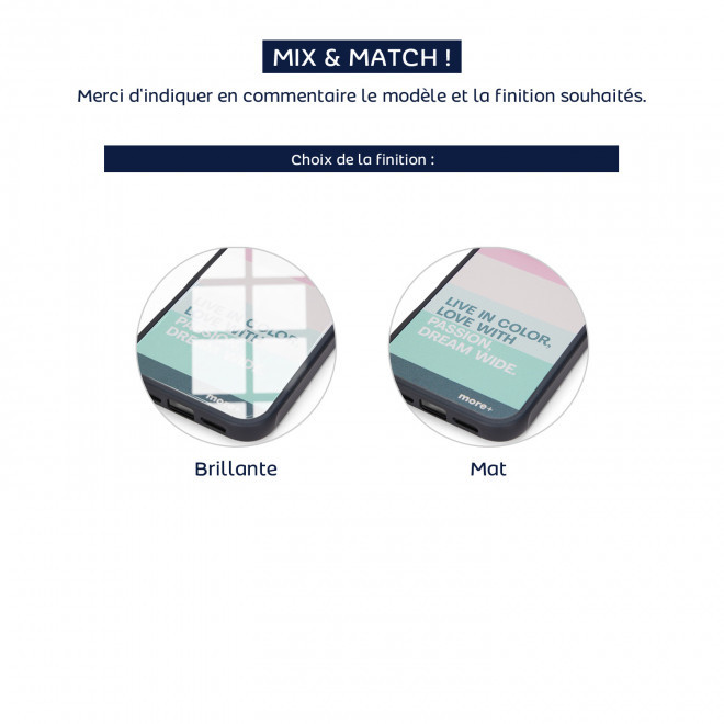 COQUES TELEPHONE MAGNETIQUES PERSONNALISABLE 'CASIX'