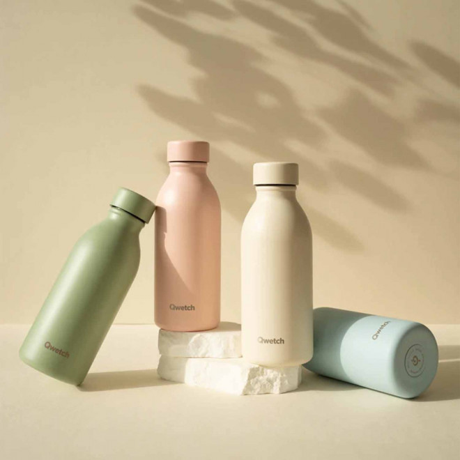 GOURDE ISOTHERME 500 ML QWETCH® PERSONNALISABLE 'ICON'